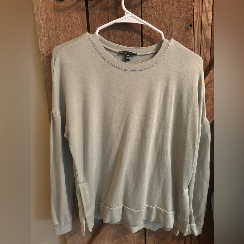 Women's Light Green Sweatshirt